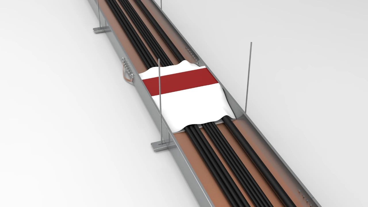 喜訊！泰士特輕型阻火段在金沙江流域一大型水電站成功應(yīng)用！